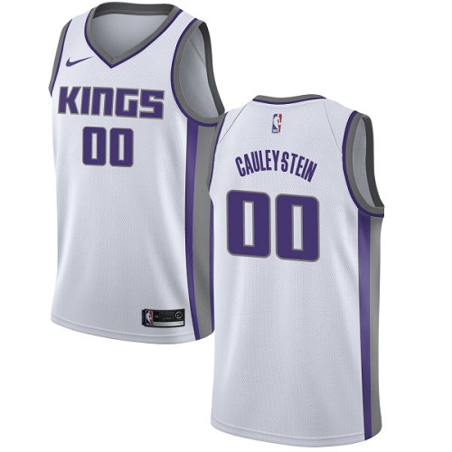 Nike Kings #00 Willie Cauley-Stein White NBA Swingman Association Edition Jersey