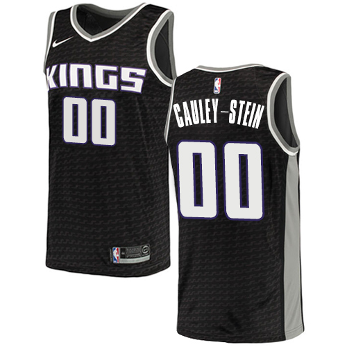 Nike Kings #00 Willie Cauley-Stein Black NBA Swingman Statement Edition Jersey