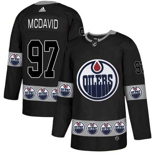 Adidas Oilers #97 Connor McDavid Black Authentic Team Logo Fashion Stitched NHL Jersey Adidas Oilers #97 Connor McDavid Black Authentic Team Logo Fashion Stitched NHL Jersey