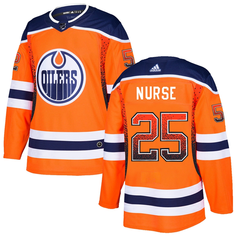Oilers 25 Darnell Nurse Orange Drift Fashion Adidas Jersey Oilers 25 Darnell Nurse Orange Drift Fashion Adidas Jersey