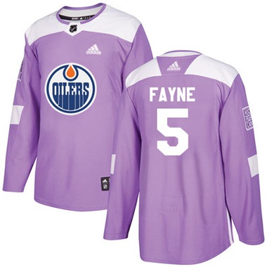 Adidas Oilers #5 Mark Fayne Purple Authentic Fights Cancer Stitched NHL Jersey Adidas Oilers #5 Mark Fayne Purple Authentic Fights Cancer Stitched NHL Jersey