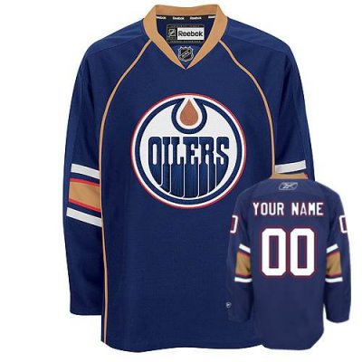 Edmonton Oilers Third Custom JerseyEdmonton Oilers Third Custom Jersey