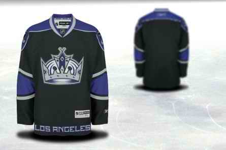 Los Angeles Kings Men Customized Black Jersey Los Angeles Kings Men Customized Black Jersey