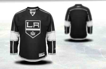 Los Angeles Kings Men Customized Black Third Jersey Los Angeles Kings Men Customized Black Third Jersey