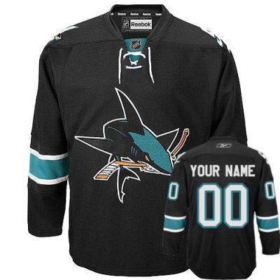 San Jose Sharks Third Customized Jersey