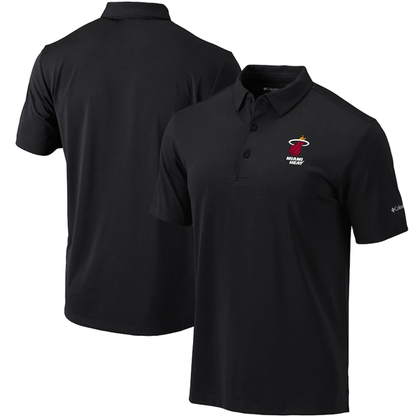 Men's Miami Heat Antigua Black Legacy Pique Polo