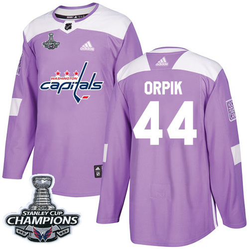 Adidas Capitals #44 Brooks Orpik Purple Authentic Fights Cancer Stanley Cup Final Champions Stitched Youth NHL Jersey Adidas Capitals #44 Brooks Orpik Purple Authentic Fights Cancer Stanley Cup Final Champions Stitched Youth NHL Jersey