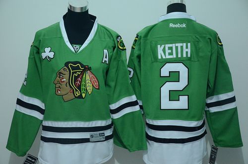 Blackhawks #2 Duncan Keith Green Stitched Youth NHL Jersey Blackhawks #2 Duncan Keith Green Stitched Youth NHL Jersey