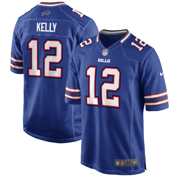 Youth Buffalo Bills Jim Kelly Nike Royal Retired Game Jersey