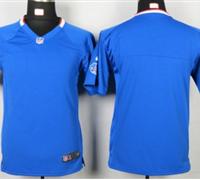 Nike Youth Buffalo Bills blank Blue Portrait Fashion Game Jerseys