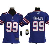 Youth Nike NFL Buffalo Bills 99 Marcell Dareus Blue Jerseys