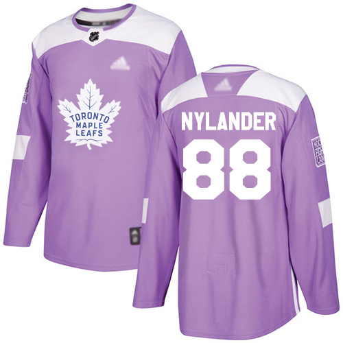 Maple Leafs #88 William Nylander Purple Authentic Fights Cancer Stitched Hockey Jersey Maple Leafs #88 William Nylander Purple Authentic Fights Cancer Stitched Hockey Jersey