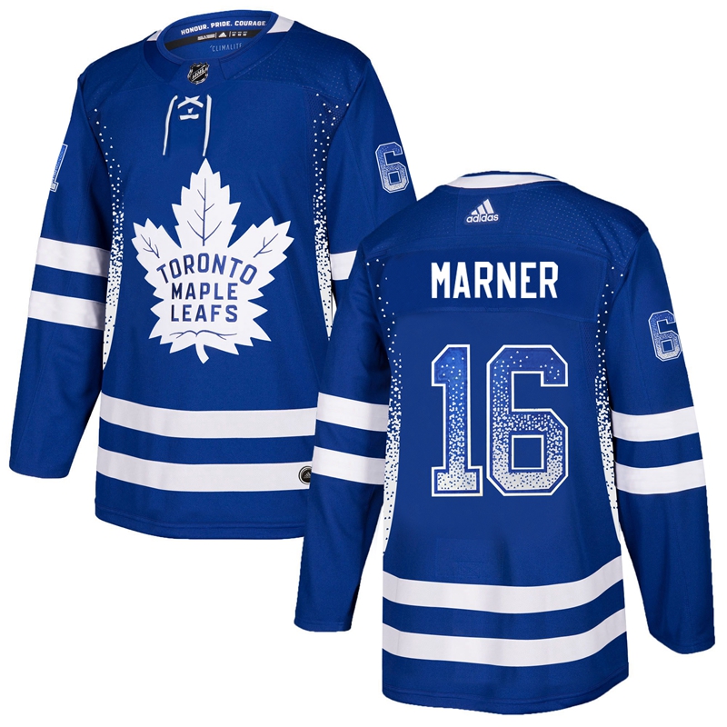 Maple Leafs 16 Mitch Marner Blue Drift Fashion Adidas Jersey Maple Leafs 16 Mitch Marner Blue Drift Fashion Adidas Jersey