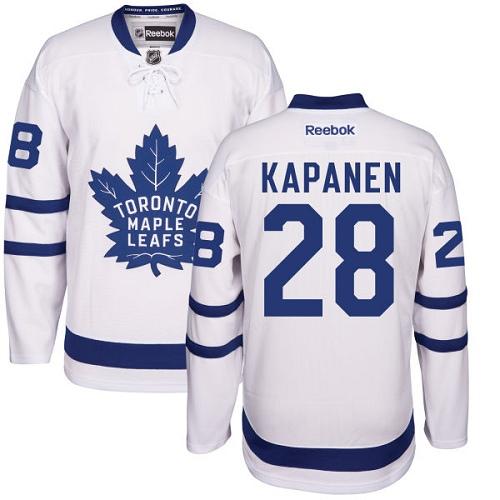 Maple Leafs #28 Kasperi Kapanen White New Stitched NHL Jersey Maple Leafs #28 Kasperi Kapanen White New Stitched NHL Jersey