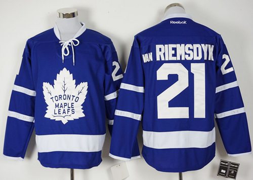 Maple Leafs #21 James Van Riemsdyk Blue New Stitched NHL Jersey Maple Leafs #21 James Van Riemsdyk Blue New Stitched NHL Jersey
