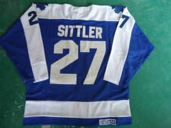 Toronto Maple Leafs #27 Sittler BLUE jerseys Toronto Maple Leafs #27 Sittler BLUE jerseys