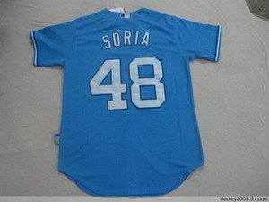 Kansas City Royals 48 SORIA LT BLUE JERSEY Kansas City Royals 48 SORIA LT BLUE JERSEY