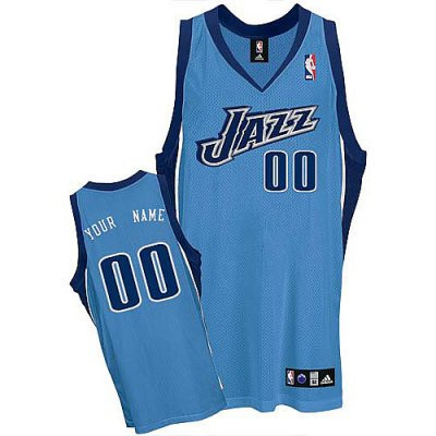 Customized Utah Jazz Jersey Bably Blue Basketball Jersey