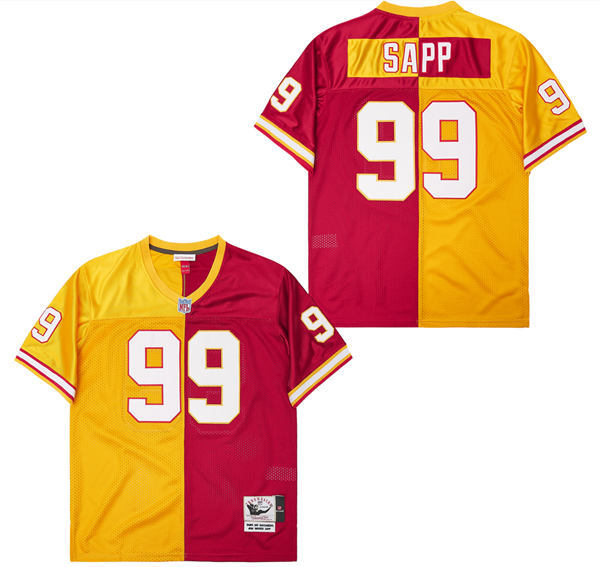 Mitchell And Ness Buccaneers #99 Throwback Stitched NFL Jersey 1
