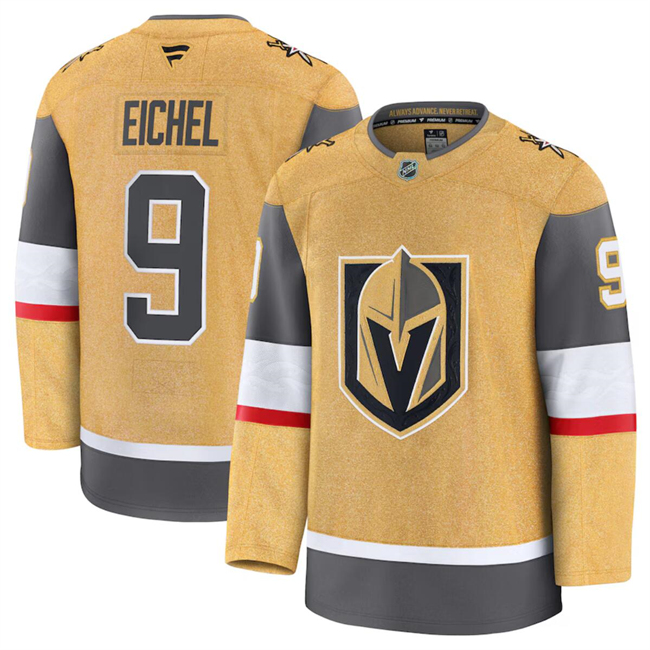 Men's Vegas Golden Knights Active Player Custom Gold 2024-25 Home Stitched Hockey Jersey Men's Vegas Golden Knights Active Player Custom Gold 2024-25 Home Stitched Hockey Jersey