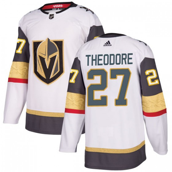 Men's Vegas Golden Knights #27 Shea Theodore White NHL Jersey