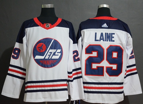 Jets #29 Patrik Laine White Authentic Heritage Stitched Hockey Jersey Jets #29 Patrik Laine White Authentic Heritage Stitched Hockey Jersey