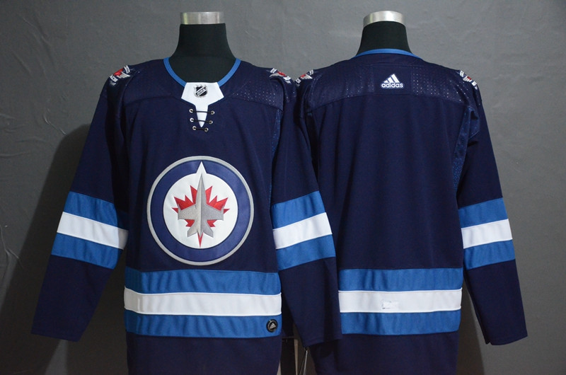 Jets Blank Navy Adidas Jersey Jets Blank Navy Adidas Jersey