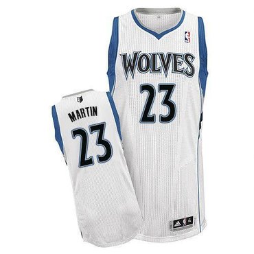 Revolution 30 Minnesota Timberwolves #23 Kevin Martin White Stitched NBA Jersey