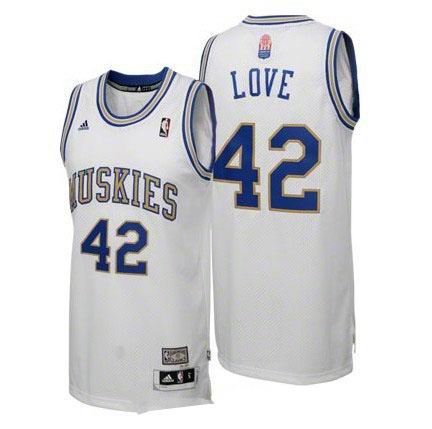 Minnesota Muskies 42 Kevin Love ABA Hardwood Classic Swingman Jersey