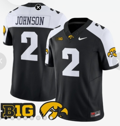 Men's Iowa Hawkeyes 2024 Vapor Limited Jersey