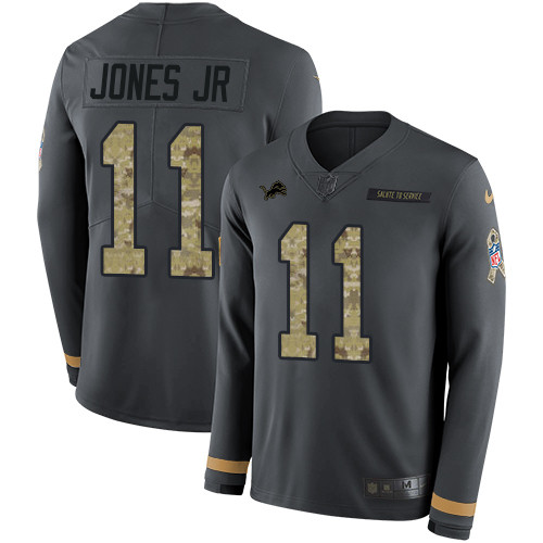 Nike Lions #11 Marvin Jones Jr Anthracite Salute to Service Youth Nike Lions #11 Marvin Jones Jr Anthracite Salute to Service Youth