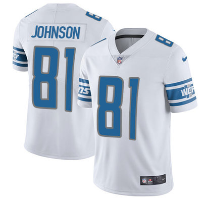 Nike Lions #81 Calvin Johnson White Youth Stitched NFL Limited Jersey Nike Lions #81 Calvin Johnson White Youth Stitched NFL Limited Jersey