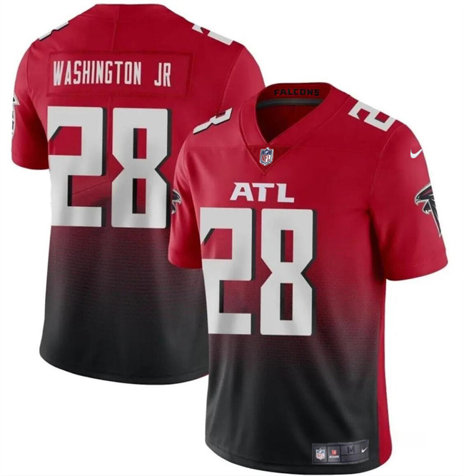 Youth Atlanta Falcons #28 Carlos Washington Jr Red Black Vapor Untouchable Limited Stitched Football Jersey Youth Atlanta Falcons #28 Carlos Washington Jr Red Black Vapor Untouchable Limited Stitched Football Jersey