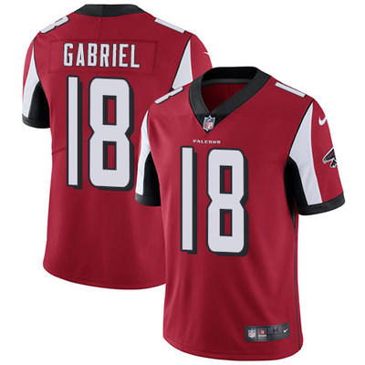 Nike Falcons #18 Taylor Gabriel Red Team Color Youth Stitched NFL Vapor Untouchable Limited Jersey Nike Falcons #18 Taylor Gabriel Red Team Color Youth Stitched NFL Vapor Untouchable Limited Jersey
