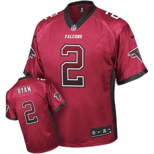 Nike Falcons #2 Matt Ryan Red Team Color Youth Stitched NFL Elite Drift Fashion Jersey Nike Falcons #2 Matt Ryan Red Team Color Youth Stitched NFL Elite Drift Fashion Jersey