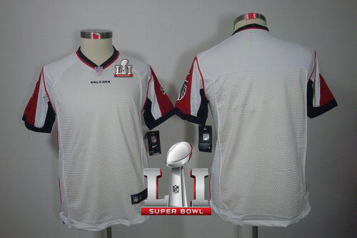Nike Falcons Blank White Super Bowl LI 51 Youth Stitched NFL Limited Jersey Nike Falcons Blank White Super Bowl LI 51 Youth Stitched NFL Limited Jersey