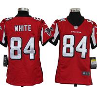 Youth Nike NFL Atlanta Falcons 84 Roddy White Red jerseys