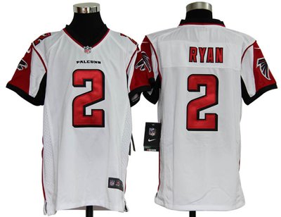Youth Nike NFL Atlanta Falcons 2 Matt Ryan White jerseys