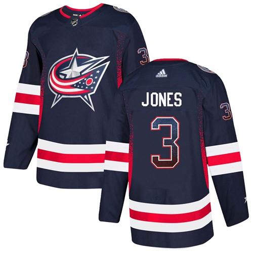 Adidas Blue Jackets #3 Seth Jones Navy Blue Home Authentic Drift Fashion Stitched NHL Jersey Adidas Blue Jackets #3 Seth Jones Navy Blue Home Authentic Drift Fashion Stitched NHL Jersey
