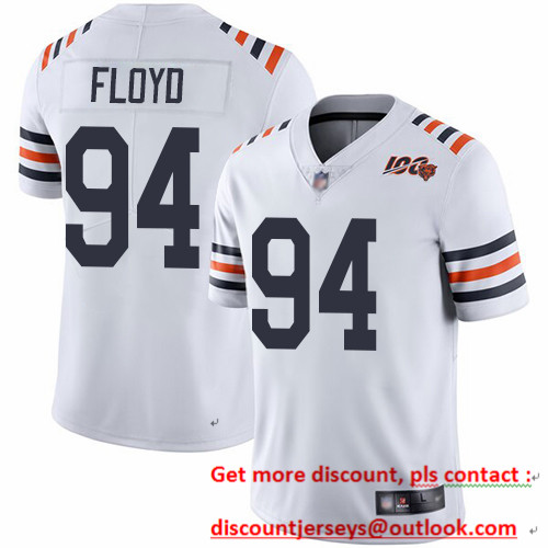 Bears #94 Leonard Floyd White Alternate Youth Stitched Football Vapor Untouchable Limited 100th Season Jersey Bears #94 Leonard Floyd White Alternate Youth Stitched Football Vapor Untouchable Limited 100th Season Jersey