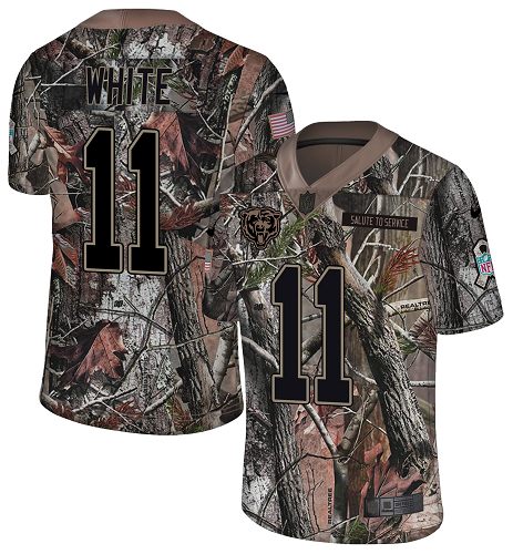 Nike Bears #11 Kevin White Camo Youth Stitched NFL Limited Rush Realtree Jersey Nike Bears #11 Kevin White Camo Youth Stitched NFL Limited Rush Realtree Jersey