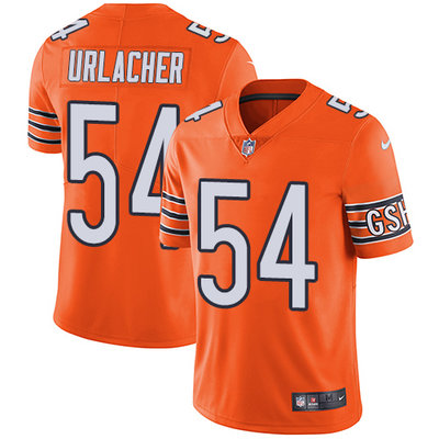 Nike Bears #54 Brian Urlacher Orange Youth Stitched NFL Limited Rush Jersey Nike Bears #54 Brian Urlacher Orange Youth Stitched NFL Limited Rush Jersey