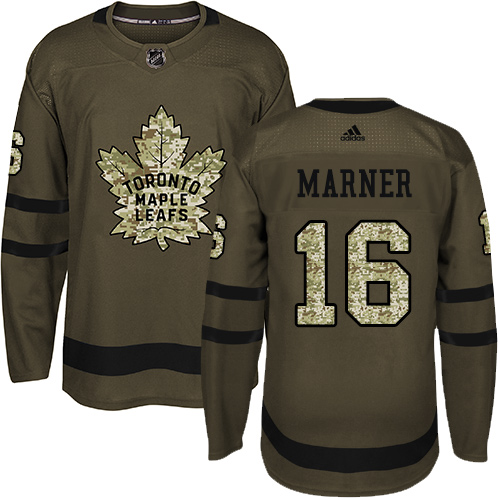 Adidas Maple Leafs #16 Mitchell Marner Green Salute to Service Stitched Youth NHL Jersey Adidas Maple Leafs #16 Mitchell Marner Green Salute to Service Stitched Youth NHL Jersey