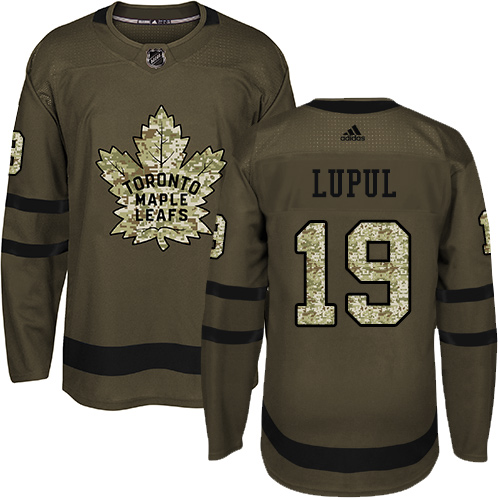 Adidas Maple Leafs #19 Joffrey Lupul Green Salute to Service Stitched Youth NHL Jersey Adidas Maple Leafs #19 Joffrey Lupul Green Salute to Service Stitched Youth NHL Jersey