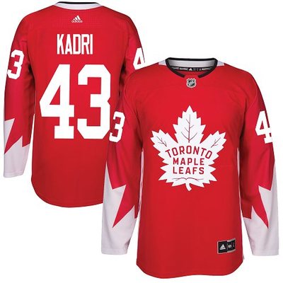 Maple Leafs #43 Nazem Kadri Red Alternate Stitched Youth NHL Jersey