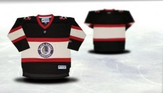 Chicago Blackhawks Youth black Third Jersey (Blank or Customized) Chicago Blackhawks Youth black Third Jersey (Blank or Customized)