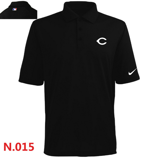 Nike Cincinnati Reds Men's Black Polo Shirt