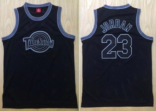 Space Jam Tune Squad #23 Michael Jordan Black Stitched Basketball Jersey