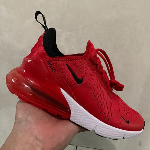 Men's Hot Sale Running Weapon Air Max 270 Red Shoes 0113