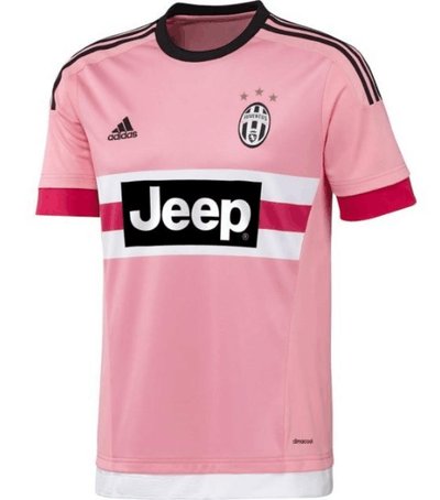 Juventus Jeep Soccer Club Pink Jersey